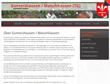 Tablet Screenshot of guntershausen.ch